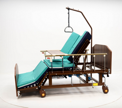 Кровать механич. BLY-1 (MET REMEKS XL) 17003 с переворотом, т/у с левой стороны, с матрасом и столиком - 2